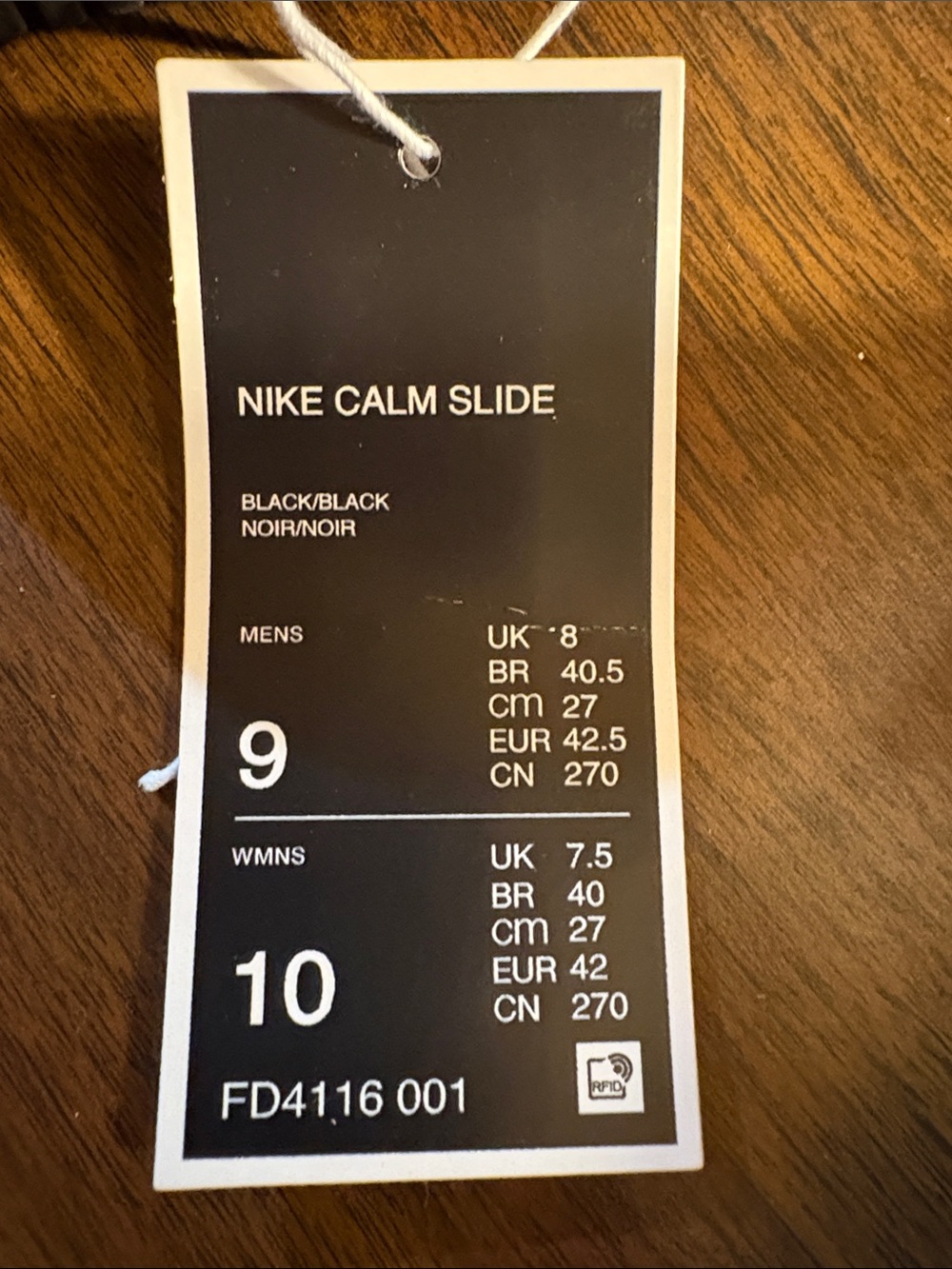 Nike Calm Slide - Black - Picture 2 of 4